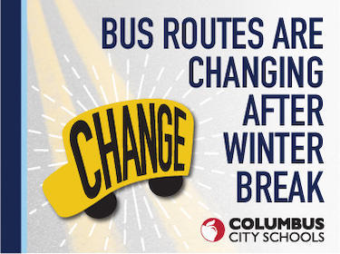 Bus Routes Are Changing After Winter Break